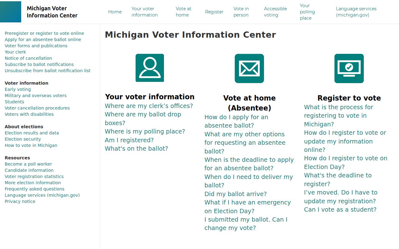 Genoa Township residents directory Michigan voter lookup
